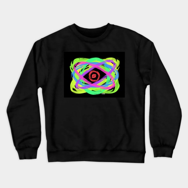 Infinite Infinity #2 Crewneck Sweatshirt by Wolfgon Designs